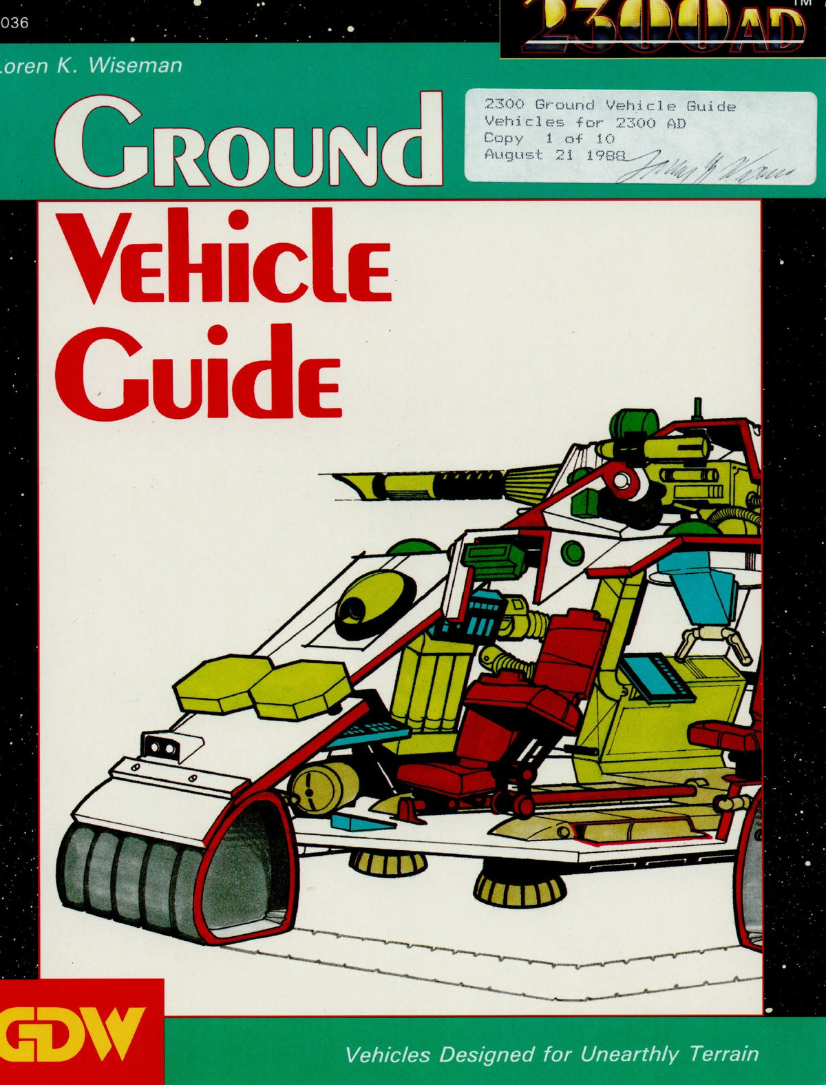 Ground Vehicle Guide ebook